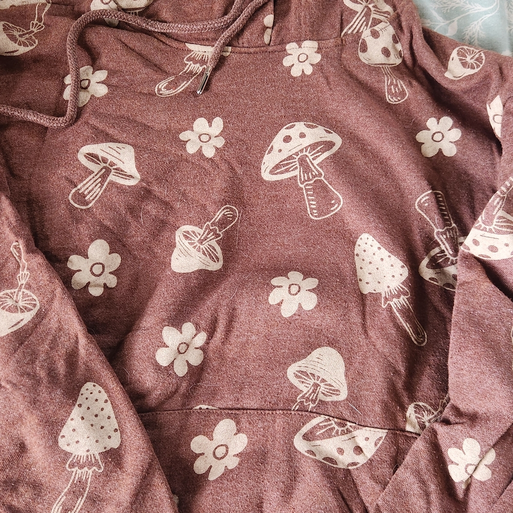 No Boundaries Brown Fleece Hoodie